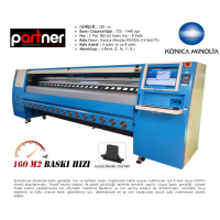 PARTNER E 1024 / 4 ADET KONIKA KM1024 14PL-42PL SOLVENT BASKI MAKİNESİ