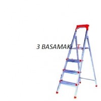 DOĞANŞAR 3 BASAMAKLI GALVANİZ KAPLAMALI PROFİL MERDİVEN (146 cm)