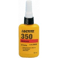 HENKEL LOCTİTE AA 350 LC 50 ML UV KURUMALI AKRİLİK CAM-CAM YAPIŞTIRICI,İYİ NEM DİRENCİ 142446 -12 Adet