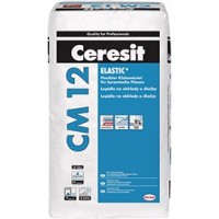 CERESİT CM 12 ELASTİK SERAMİK,PORSELEN KARO VE DOĞALTAŞ YAPIŞTIRMA HARCI (Beyaz 25 kg Kraft Torba)