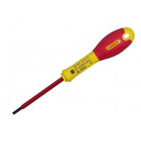 STANLEY FATMAX 0-65-410 PARALEL İZOLELİ DÜZ DÜZ TORNAVİDA 1000 V (2.5 mm 50 mm)