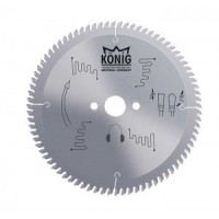 KÖNİG ALM-450-02 450-4,0-30-96 ELMAS UÇLU ALÜMİNYUM VE PVC (SESSİZ) DAİRE TESTERE 450-4,0-(30)-96