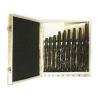OPTIMUM 3051003 MORS KONİKLİ HSS KONİK MATKAP UCU SETİ (MK3 HSS matkap ucu seti 9 Parça)