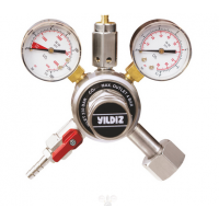YILDIZ GAZ 5070 CO2 MEŞRUBAT REGÜLATÖRÜ 0-200 Bar Tek reğülatörlü