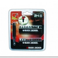 BLACK&DECKER A7074 TORNAVİDA UÇ SETİ 21 Parça