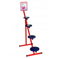 İZELTAŞ 8004316004 DÖVME ÇELİK MENGENE SEHPASI (Boş)