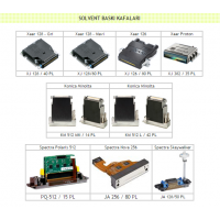 SOLVENT BASKI KAFALARI KONICA 1024 KAFA 14 PK