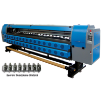 PARTNER KONICA MINOLTA KM 3304 / 4 Adet Konika KM512 14pl SOLVENT BASKI MAKİNESİ