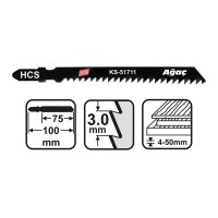 KNİSAW KS-51711 24 DİŞ DEKOPAJ TESTERESİ (5 Lİ PAKET)