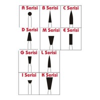 TODRİLL TD-50833 C 2,35x43 mm (20 lu set) (D KALİTE) ELMAS CAMCI SETİ
