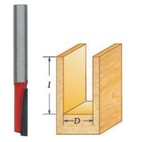 TOPSHOP TH-14409 TEK AĞIZLI FREZE BIÇAĞI (6x6x20mm)