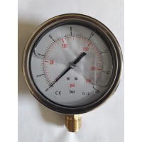 Şahin Ø 100 2.5 Bar Genel Amaçlı Gliserinli Manometre