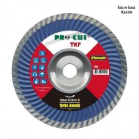 PRO-CUT PR-51124 230mm TURBO KANALLI ELMAS TESTERE (Flanşlı)