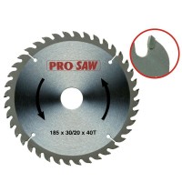 PRO-SAW PS-51213 24T DİŞ 180x20/16mm ÖLÇÜLERDE SUNTA TESTERESİ