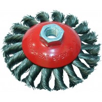 HAWK HA-10189 100mm GIRİ BURMA TELLİ M14 VİDALI DAİRE FIRÇA