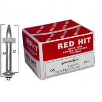 RED HIT DN 37 ÇELİK ÇİVİ ÇİNKO KAPLAMA 12 mm PLASTİK PULLU(5.5,37,40mm)