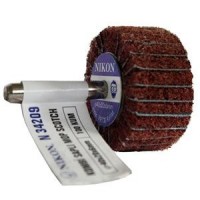 NIKON N-34203 80x40x6mm 100 kum SAPLI KOMBİ MOB ZIMPARA (10 Adet)