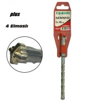 TODRİLL TD-50601 16x210 mm PLUS 4 ELMASLI MATKAP UCU (2 Adet)