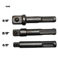 TODRİLL TD-50738 1/4-3/8-1/2'' 3'LÜ PLUS ADAPTÖR SETİ