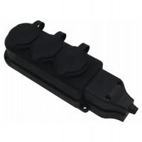 TOPART TA-01525 ÜÇLÜ GRUP PRİZ (Kaucuk Monofaze)