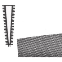 THREE FILES EĞBÇİ4 BIÇAK EĞE İNCE 4'' (12 Adet)