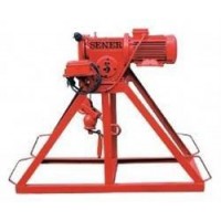 ŞENER ŞG-250K KÜÇÜK TİP YERDEN KUMANDALI SESSİZ KAPALI ŞANZIMANLI GIRGIR VİNÇ (380 VOLT)