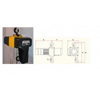 KALMAKSAN KEC5 0200 S 2.H (SABİT 2 Ton.) ELEKTRİKLİ ZİNCİRLİ CERASKAL