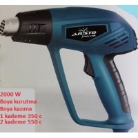 ARISTO POWER HG-2000 SICAK HAVA TABANCASI 2000 WATT