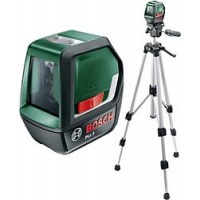 BOSCH PLL2+TT150 ÇAPRAZ ÇİZGİLİ HİZALAMA LAZERİ 10 m