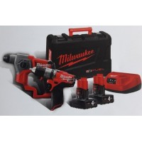 MİLWAUKEE M12 CPP2B-402C AKÜLÜ MATKAP,VİDALAMA VE DELİCİ