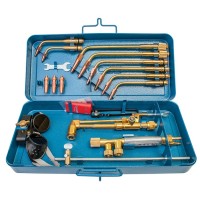Gloor GLSET8P Şalumo (propan)Takımı 8 li set 3601+3618 komple, saç kutulu