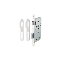 KALE KİLİT 151R4000028 EKSTRA GÖMME KAPI KİLİDİ TEK ANAHTARLI RULMANLI ROZET DELİKLİ -Nikel-40 mm