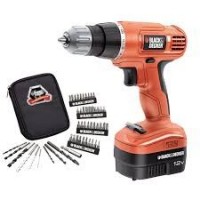 BLAC&DECKER EPC14CABK50 ELEKTRONİK ŞARJLI DARBESİZ MATKAP(14.4 V-1.2 Ah)