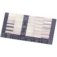 BİLMAKSAN 1576101 YÜZEY PÜRÜZLÜLÜK KARŞILAŞTIRMA MASTAR SETİ