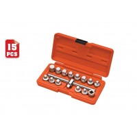 RETTA RKT3815 15 psc 3/8´´ KARTER TAPA ANAHTAR SETİ