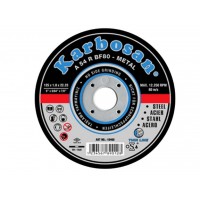 KARBOSAN 115x1.0x22.23 METAL (NK) KESME DİSKİ A 54 R BF80 25 Adet