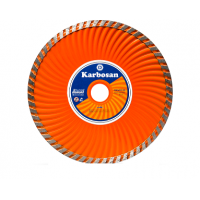 KARBOSAN 180x2.4x22.23 TURBO KANALLI ELMAS KESİCİ (Kanallı turbo Granit)