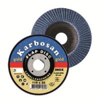 KARBOSAN 115x22.23 KONİK GOLD FLAP DİSK 60 kum 10 Adet