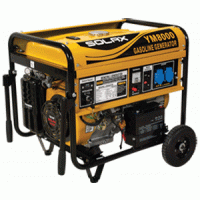 SOLAX YM8000LQE BENZİNLİ JENERATÖR (Monofaze 14 Hp İpli+Marşlı)
