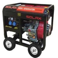SOLAX SDJ8500-ME3 DİZEL JENERATÖR (Trifaze 7,5 kVA 13 Hp İpli+Marşlı)