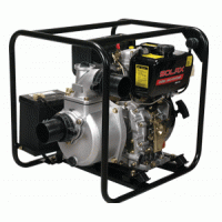 SOLAX 80KB-3 İPLİ 6,7 Hp DİZEL MOTOPOMP Dikey Basma Yükseklıiği 25 m