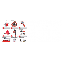 ROTHENBERGER 1099953 KANAL AÇMA,SU KAÇAK ARAMA VE TESİSAT YIKAMA (9 Parça Tam Set)