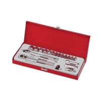 İZELTAŞ 1110006020 3/8'' ALTI KÖŞE LOKMA TAKIMI ( 20 Parça)