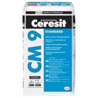 CERESİT CM 9 BASE SERAMİK VE KARO VE FAYANS YAPIŞTIRMA HARCI (Gri 25 kg Kraft Torba)