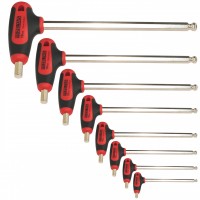 İZELTAŞ 4921008108 YUVARLAK BAŞLI T TİPİ ALLEN ANAHTAR TAKIMI (8 Parça)