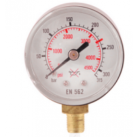 YILDIZ GAZ 51315 OKSİJEN BASINÇ GÖSTERGELERİ (Monometre)