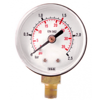 YILDIZ GAZ 51102-50 BASINÇ GÖSTERGELERİ (Monometre)