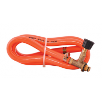 YILDIZ GAZ VA902 2 mt Hortum+2 Ad.Kelepçe ve Adaptör.