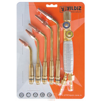 YILDIZ GAZ VA615 VAKUM AMBALAJLI 5 Lİ KAYNAK VE HAMLAÇ TAKIMI