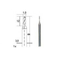 PROXXON 28758 TUNGSTEN KARBÜR FREZE 1 mm uç çaplı